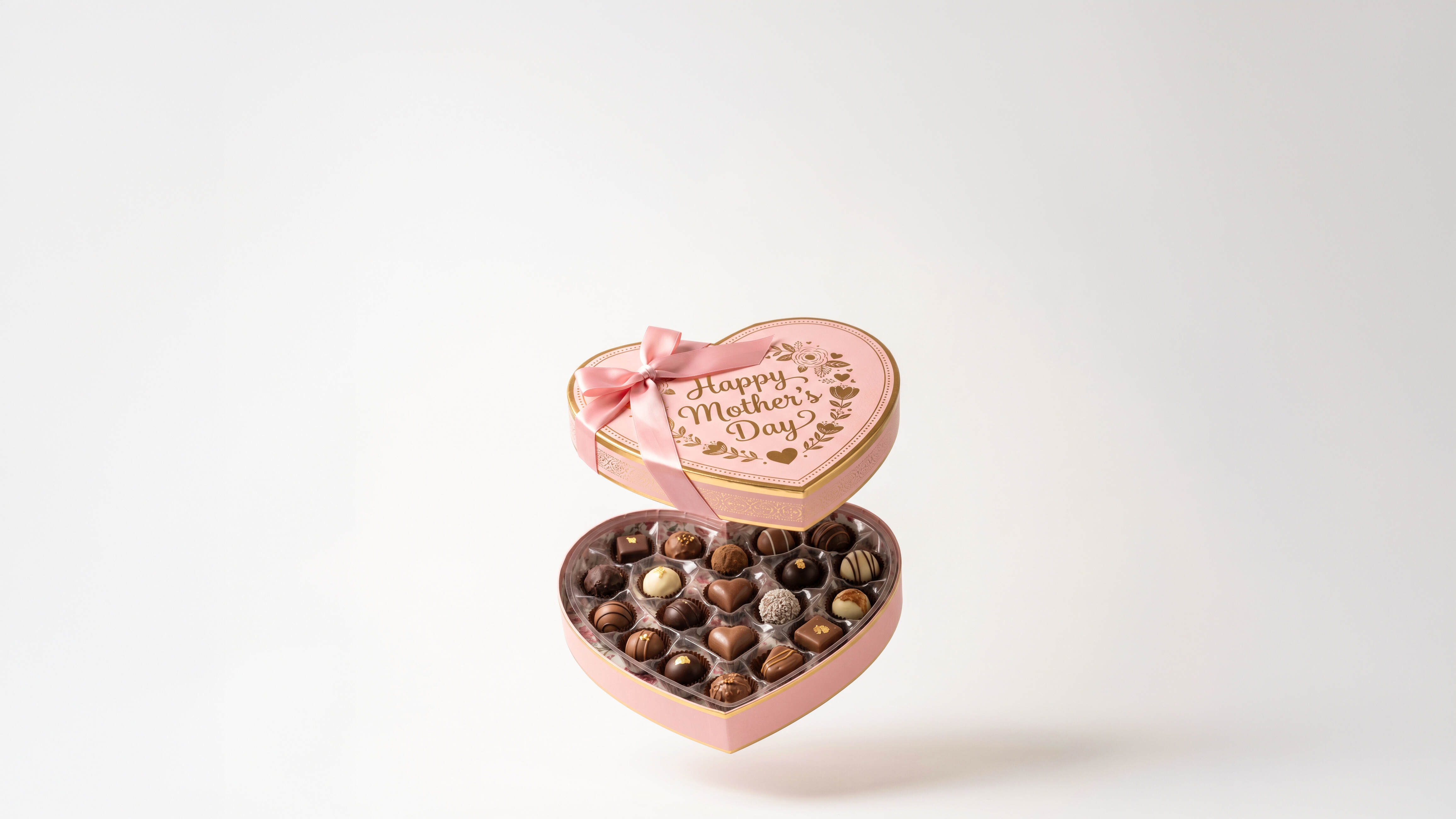 Heart-shaped Mother's Day packaging
